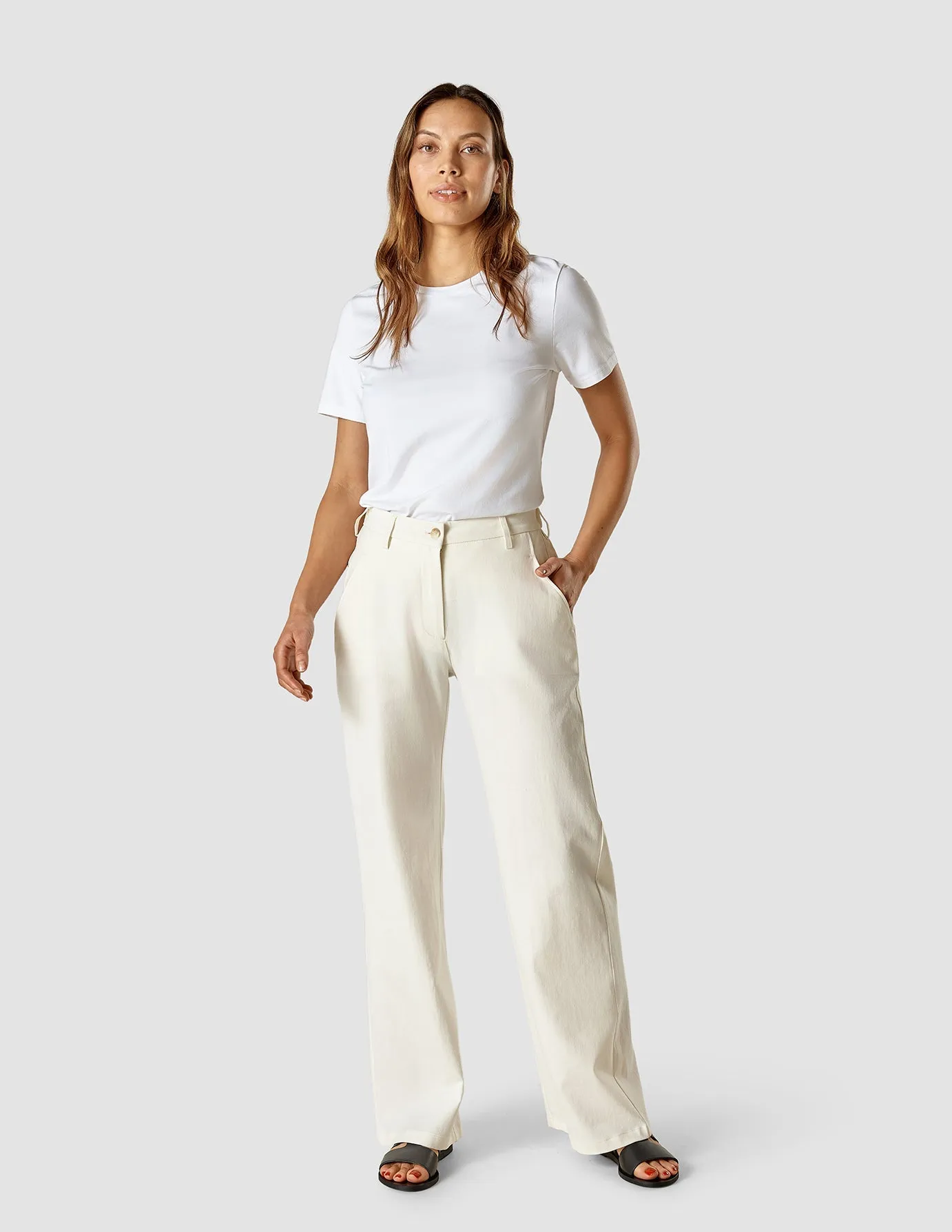 Linen Pants Off White Street Utility Layered Wear