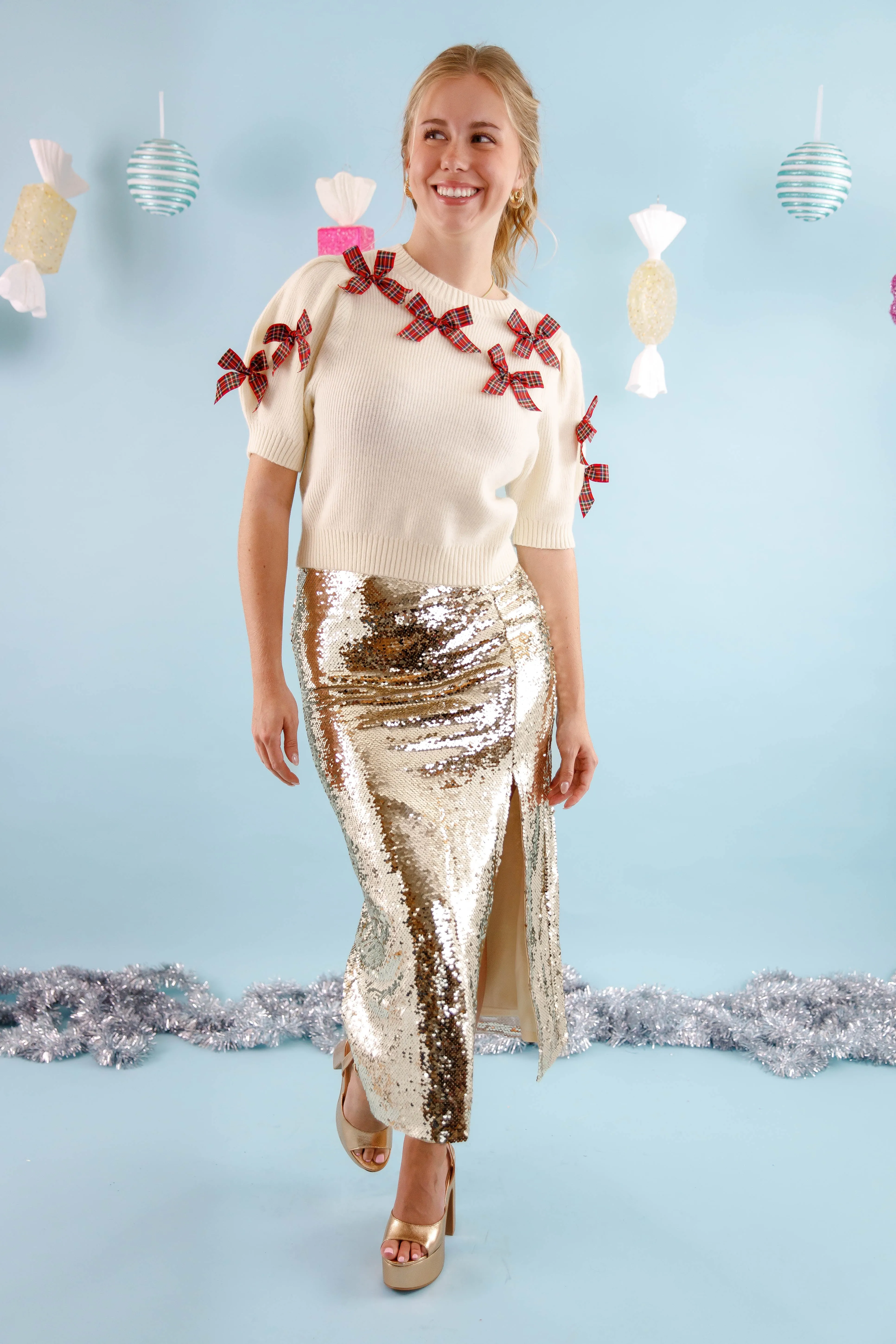 Perfectly Classy Sweater-Ivory Thermal Insulation Design Fray Resistant Edges