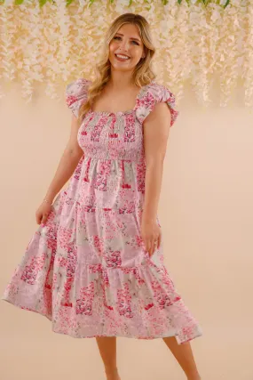 Breeze Grace Play On Words Midi Dress