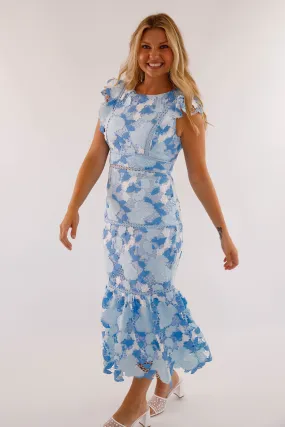 Chilly Weather Wear Poised Performance Maxi Dress