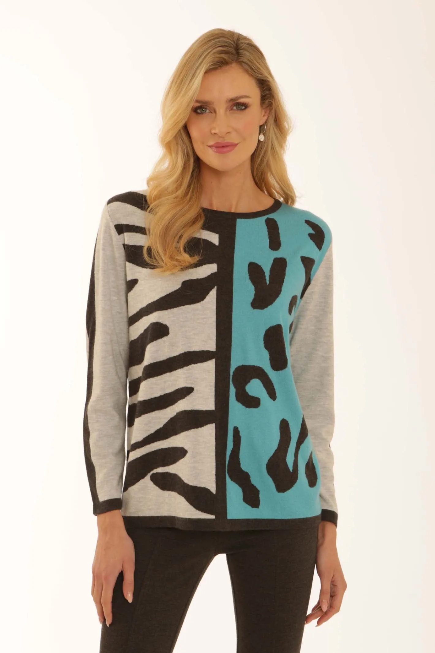 MultipanelLayout Pomodoro Clothing Animal Mix Jumper 12557