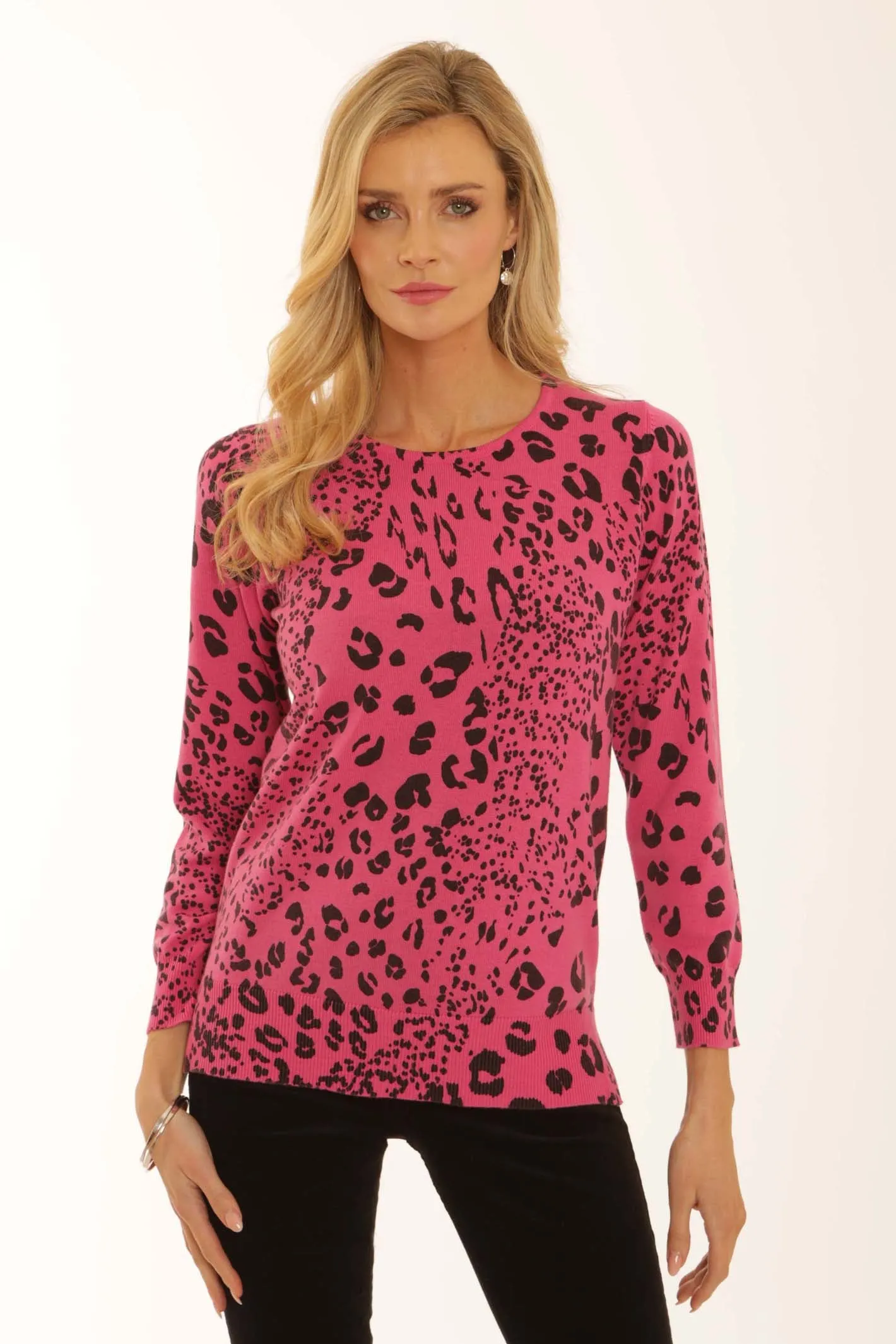 Tagless Comfort Collar Pomodoro Clothing Animal Patchwork Jumper 12559