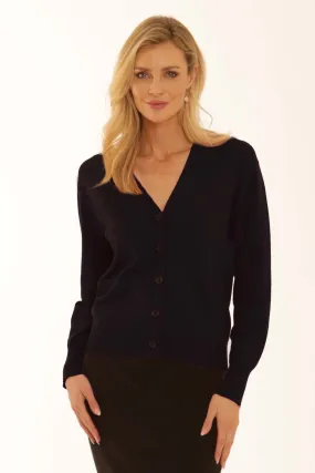 Anti Pilling Convertible Collar Pomodoro Clothing Essential Cardigan 12550