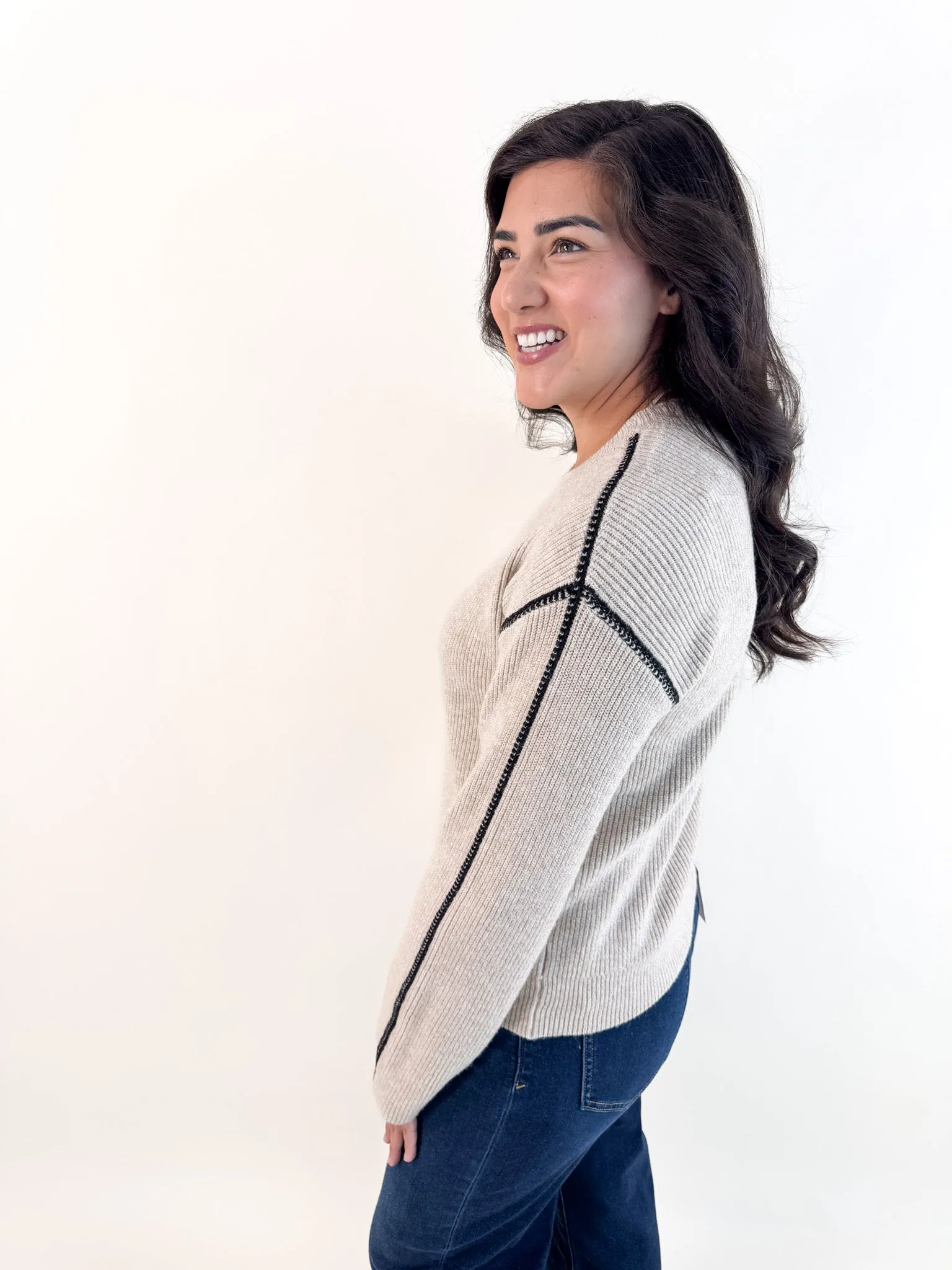 Pomona Sweater Basic Must-Have Snuggle Look
