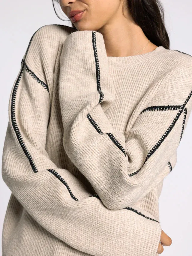 Layered Fashion Simple Chic Pomona Sweater