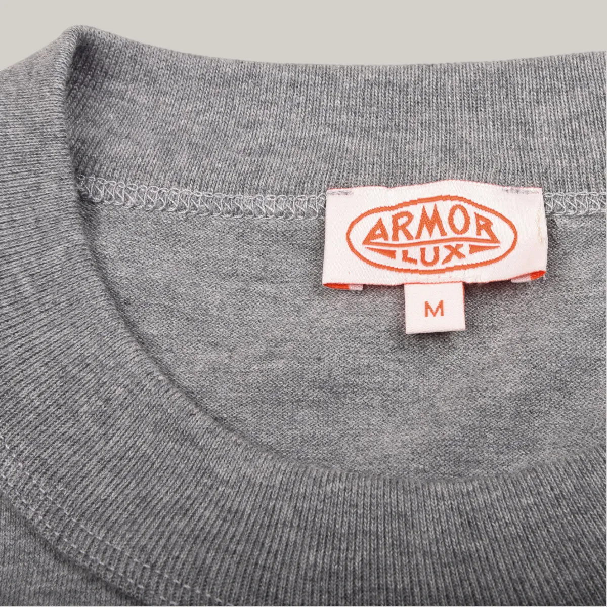 ARMOR LUX HERITAGE T-SHIRT - MISTY GREY EthicalProduction