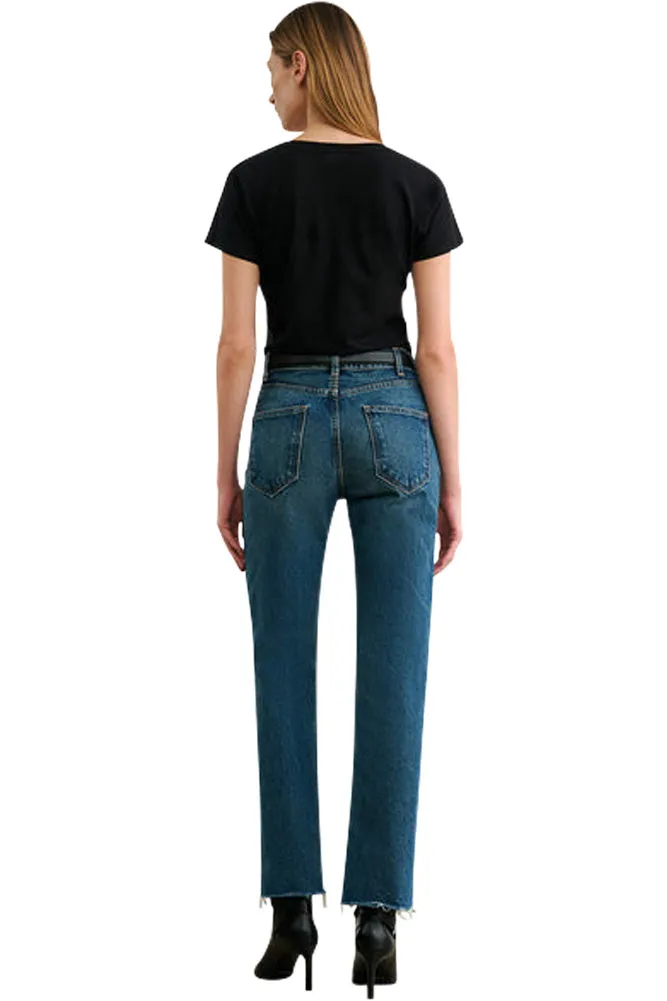 Basic Style Quick Match Nili Lotan Calla Jeans in Simon Wash
