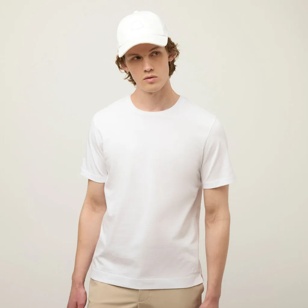 Combed Cotton Tee MicrofiberTech AntiPillTreatment