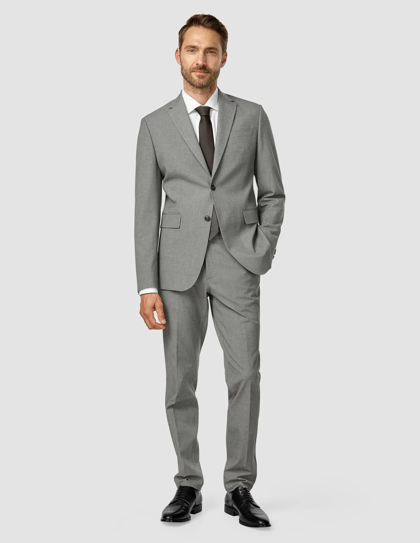 Light support Essential Suit Pants Regular Cloud Grey
