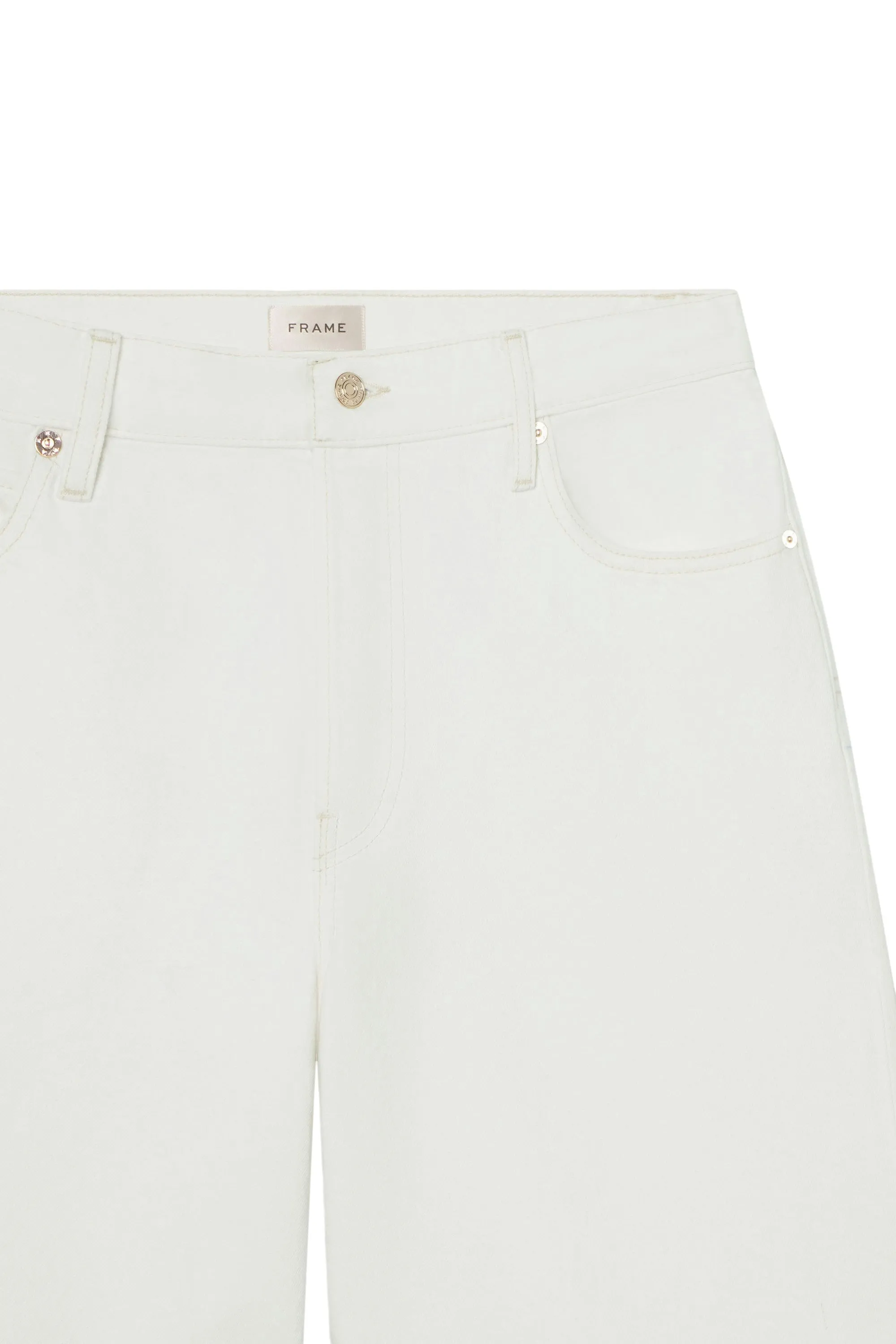 Frame Denim Leisure Shorts in Au Natural Clean Everyday Essential Multi Use