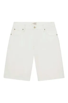 Frame Denim Leisure Shorts in Au Natural Clean ThermalInsulation FourWayStretch