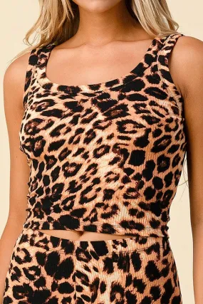 Exposure Leopard Cotton Tank LayeredDurability All-Purpose Wear