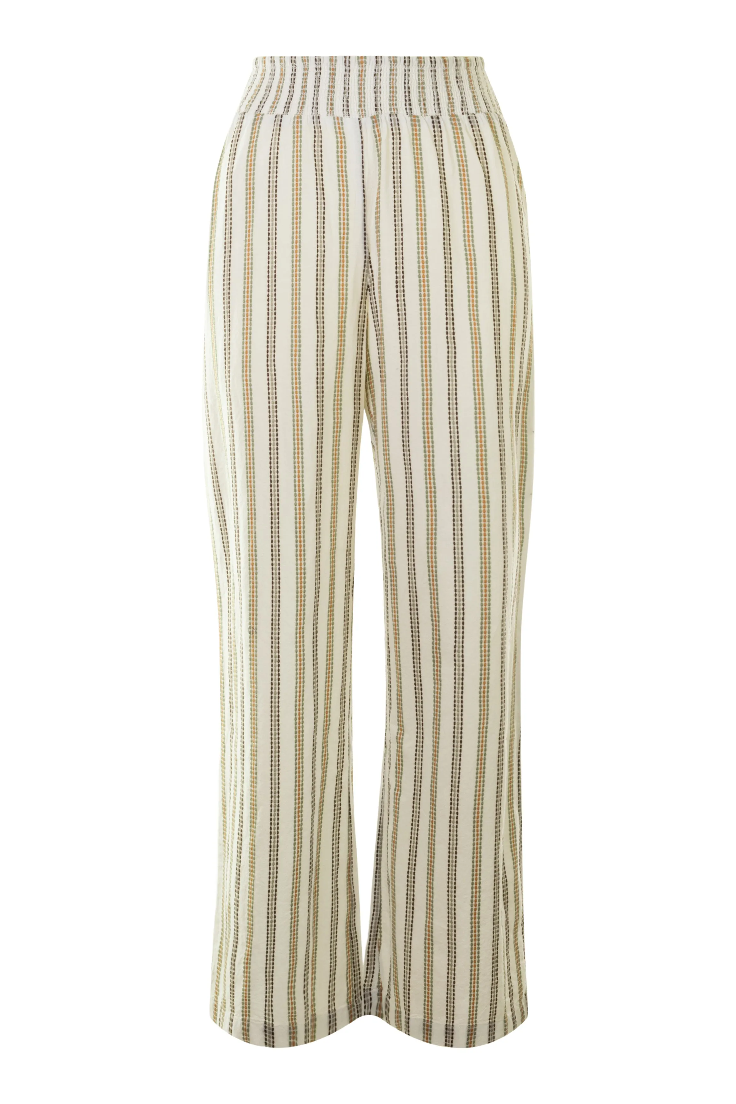 Easy Care Fabric Finish Michael Stars Sita Wide Leg Pants in White