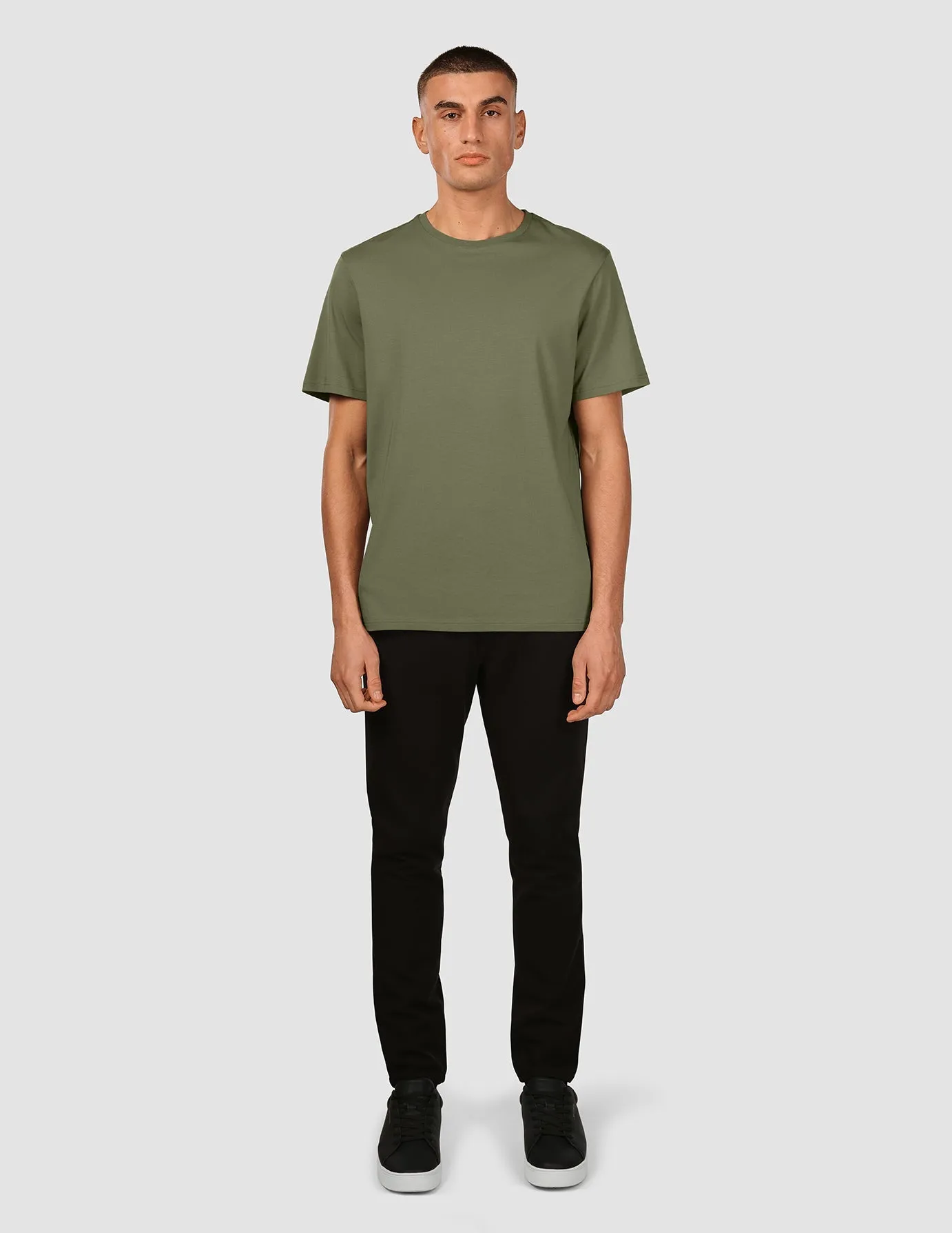 Autumn coziness Supima T-shirt Clover Green