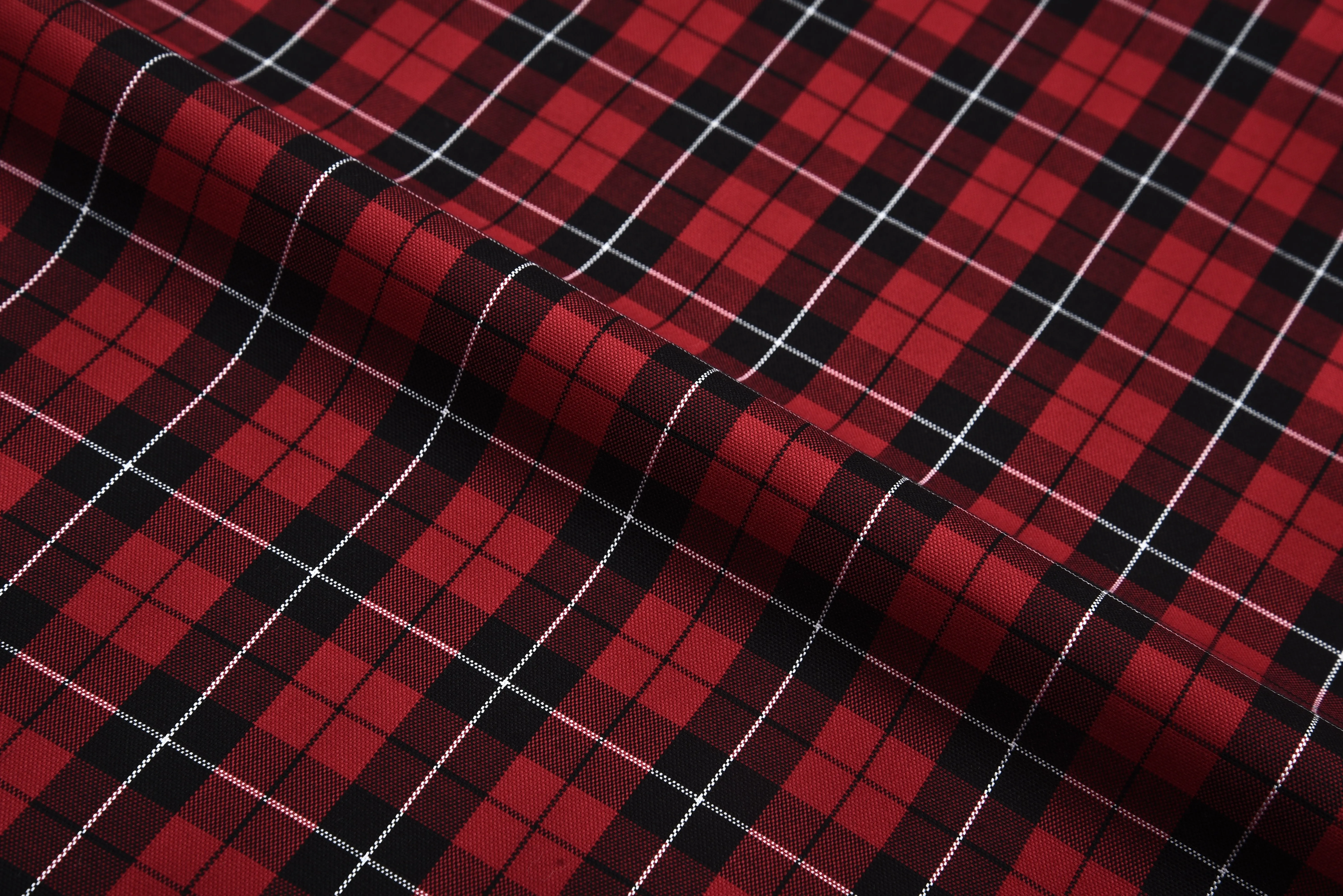 Red Black Tattersall Checks Shirt Networking Session Seamless Sides