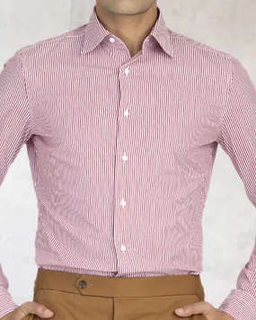 Red Candy Stripes Shirt Camouflage Style Trendsetting