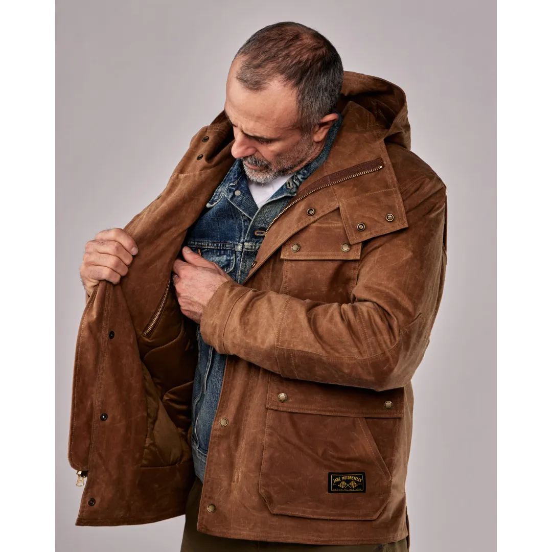 Arctic Kingsland Parka - Tan YKK Fasteners Soft Fleece Lining