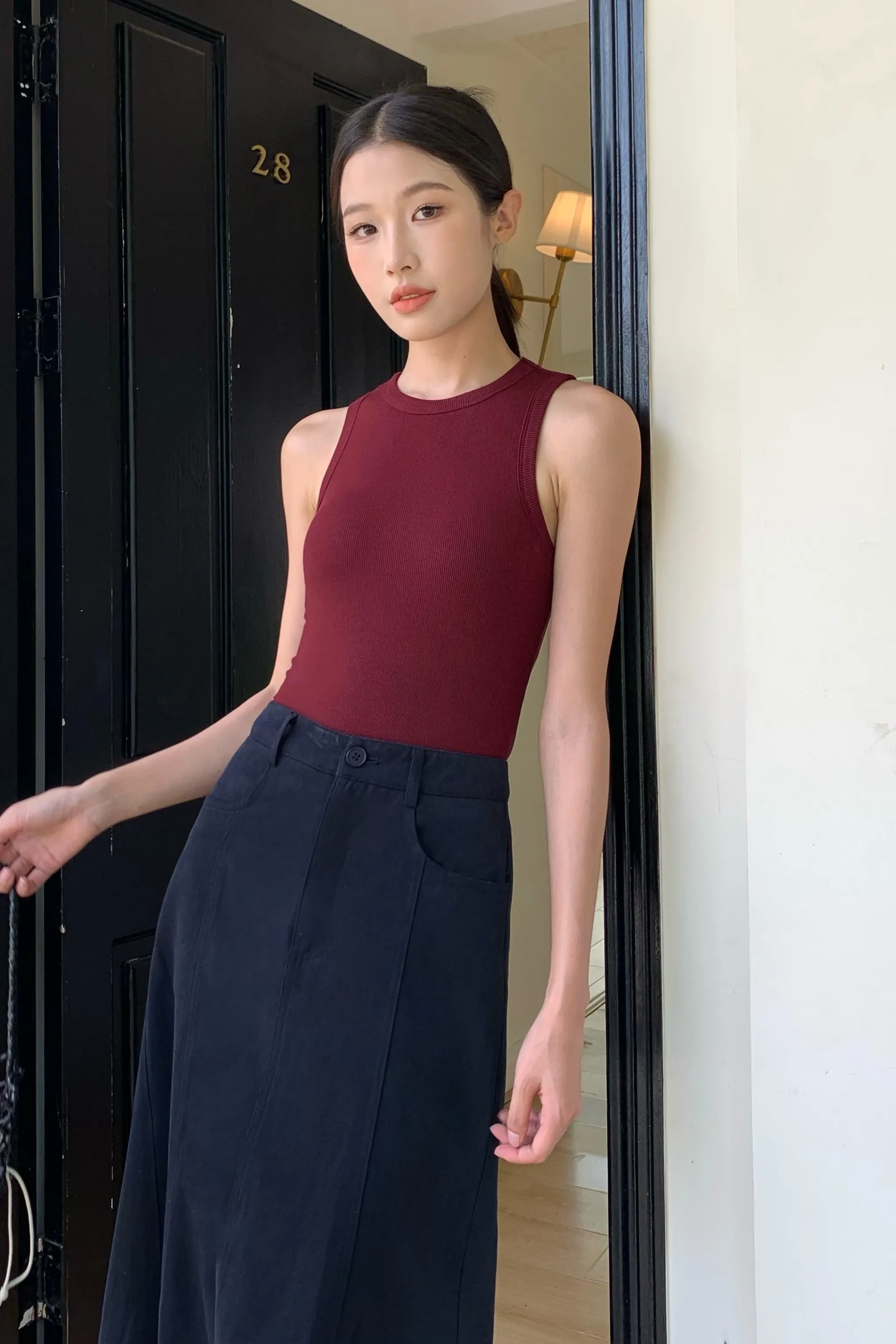 StaticResistant Material Snoozie Padded Tank Merlot (Restock)