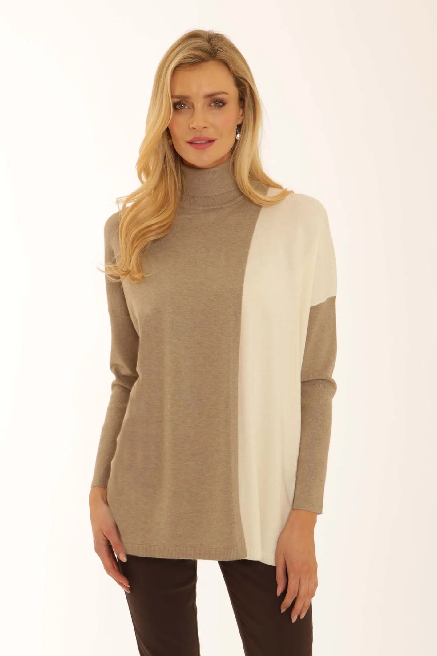 Pomodoro Clothing Tone Poncho 12563 BreathableMesh