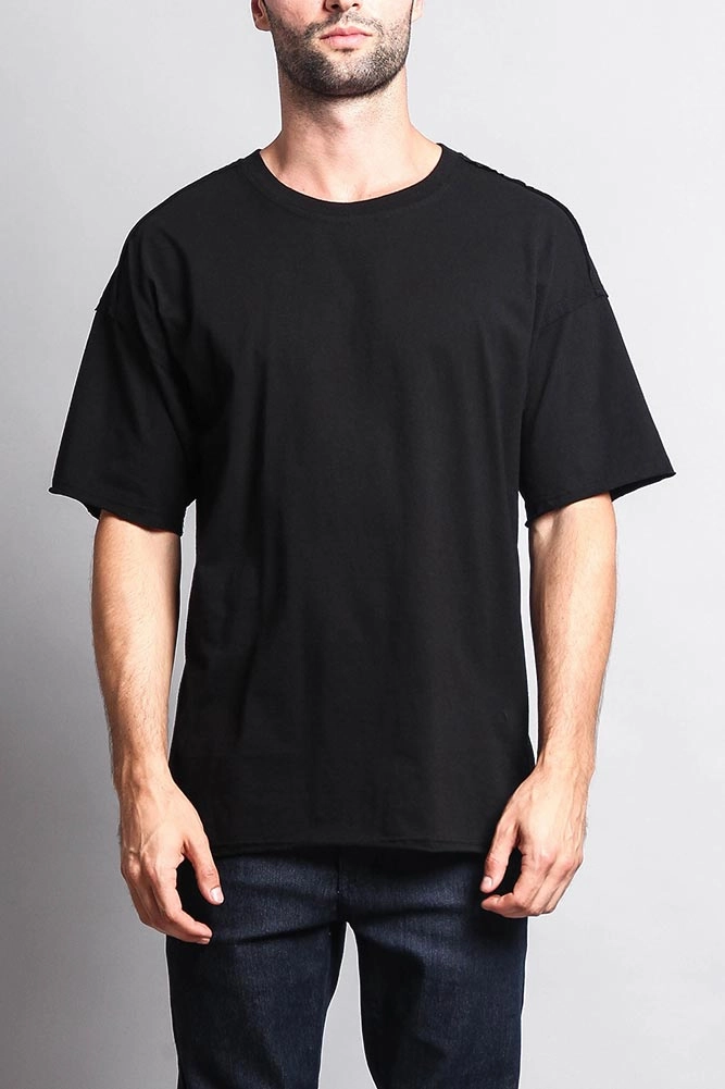 TemperatureRegulating Material Men's Basic Over Sized T-Shirt