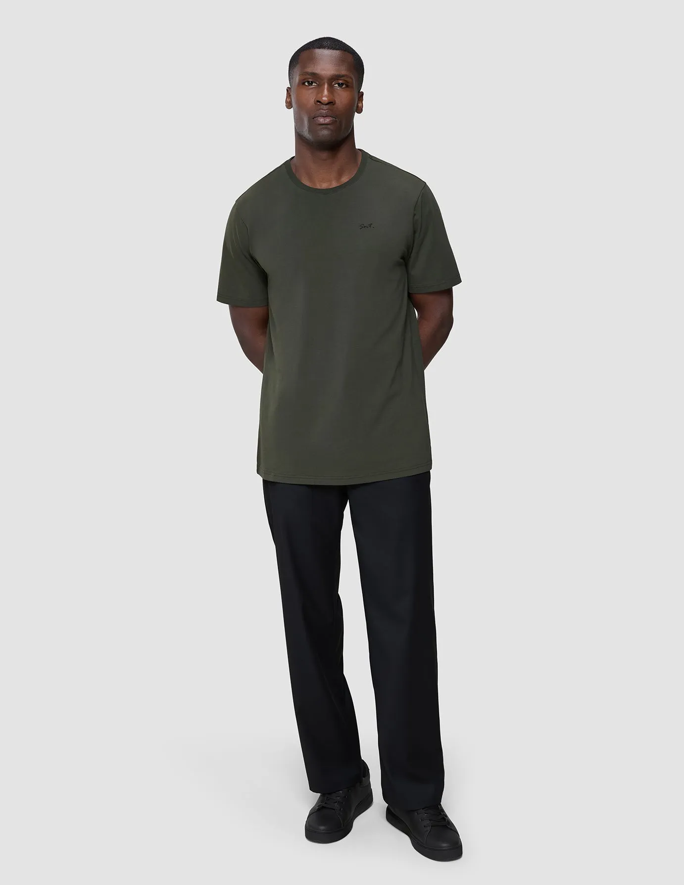 Supima Legacy T-shirt Green Night Animal print wildness