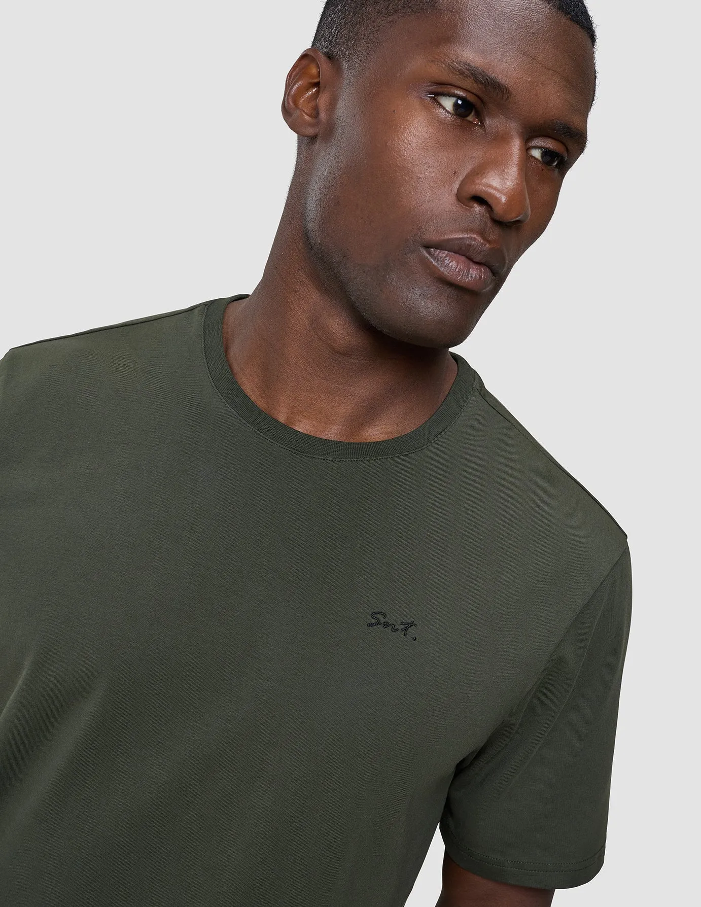 Workout Gear Fashion-Forward Fit Supima Legacy T-shirt Green Night