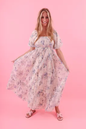 RESTOCK: A Glimpse Of The Past Maxi Dress Mood Edge Comfortable shift dress