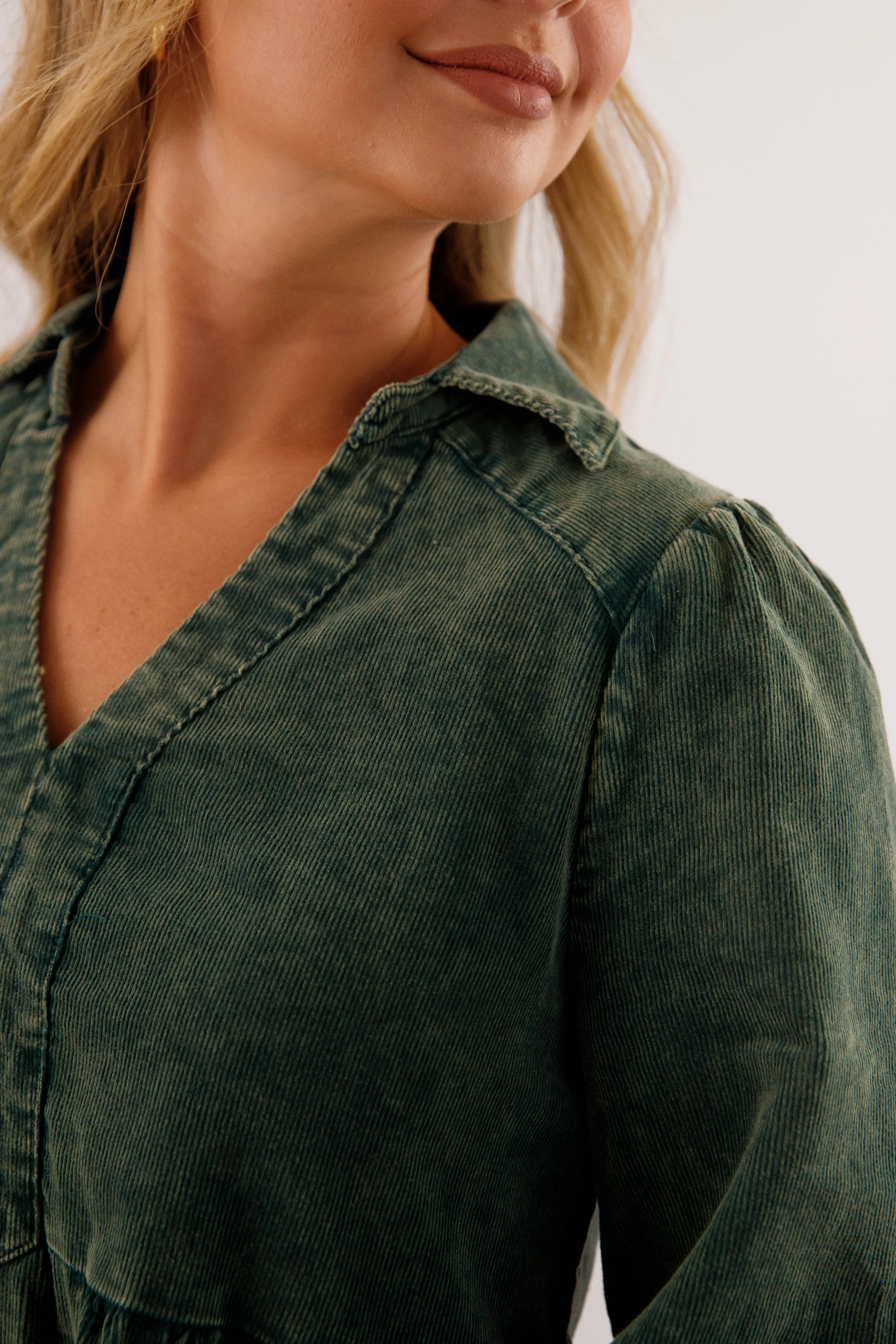 RESTOCK: Hope of It All Dress-Green Leg-Lengthening