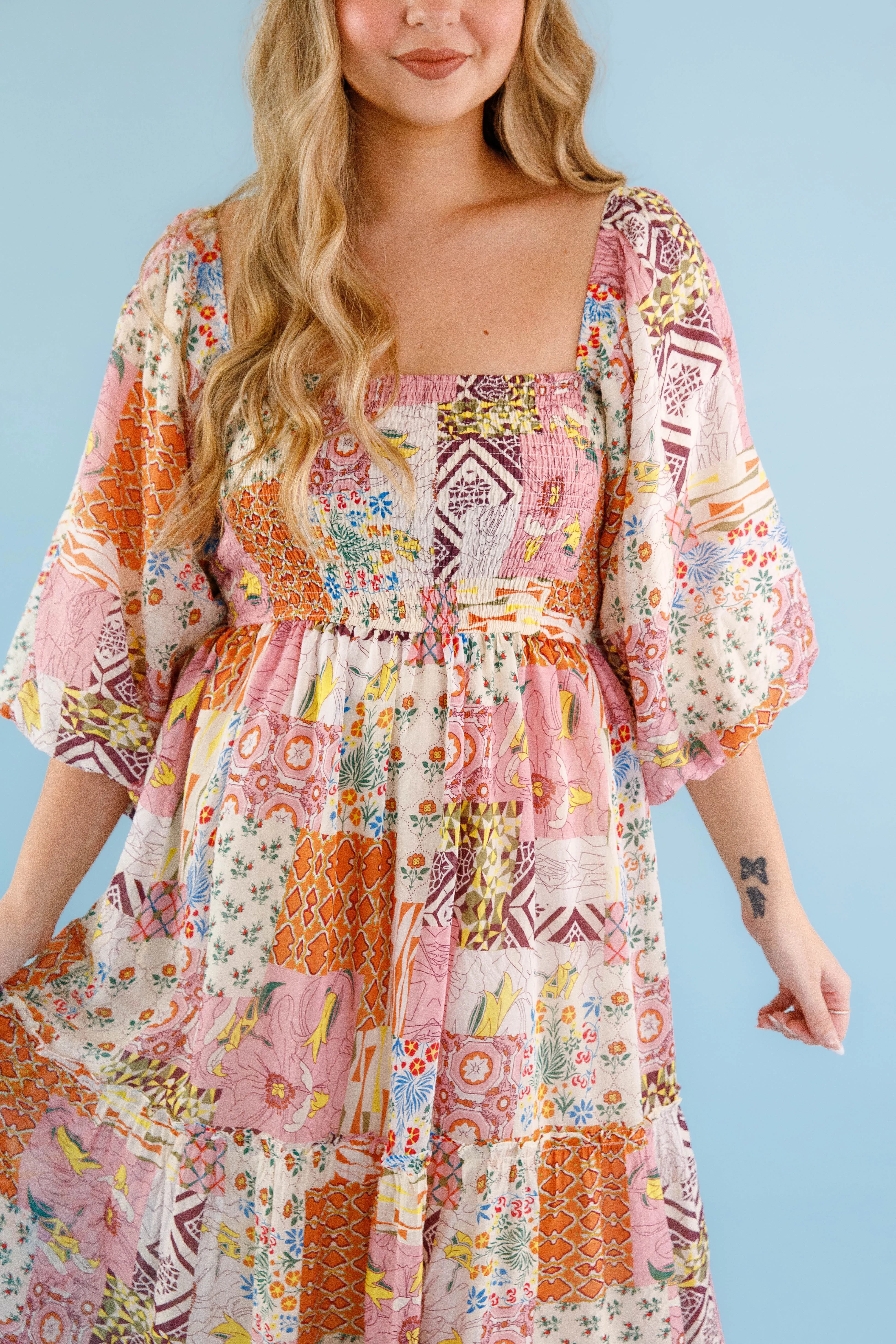 RESTOCK: Humble Me Maxi Dress Layered Wear Sophisticated Fit