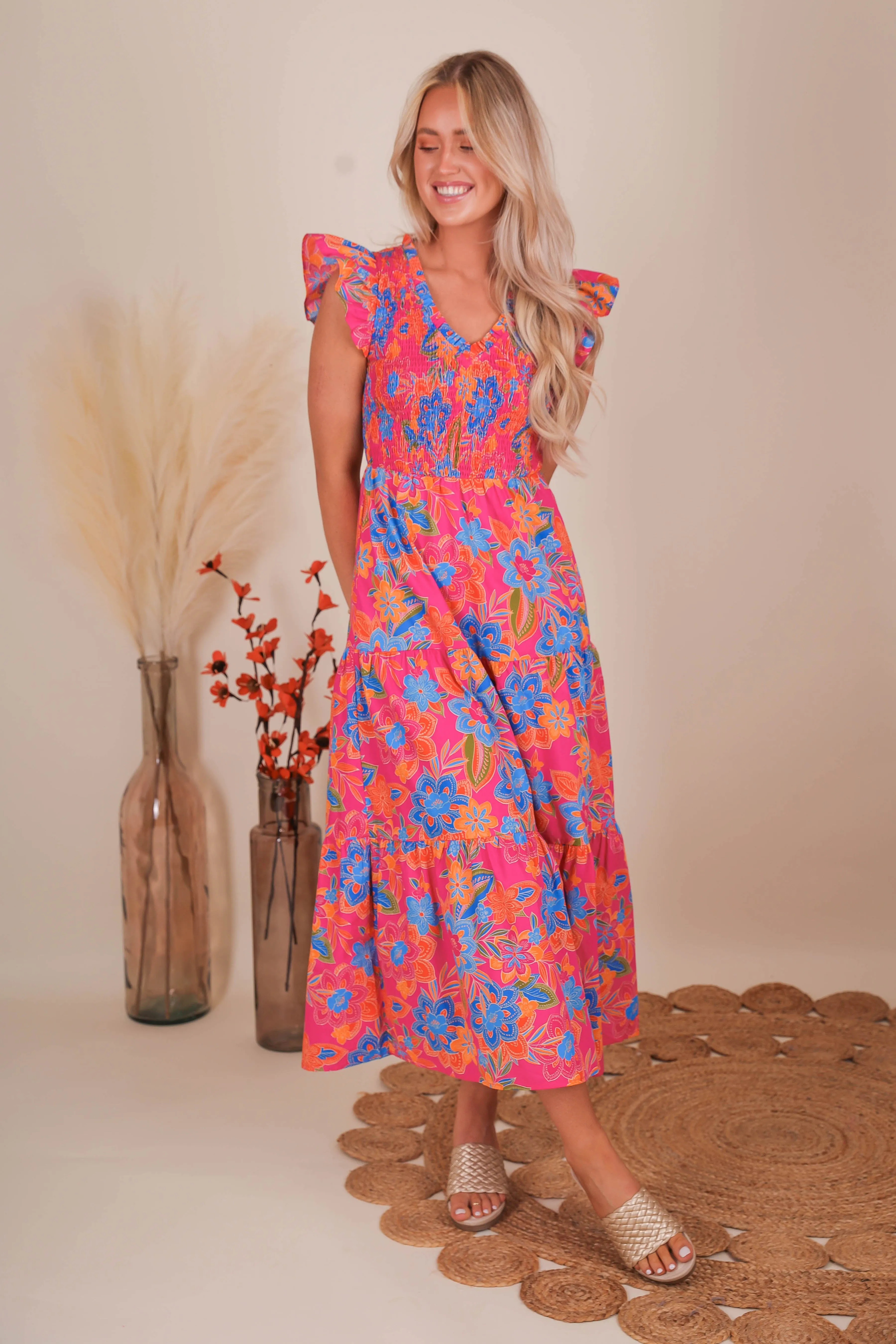 Day Ready Look Flow Ready RESTOCK: It's No Surprise Dress-Floral