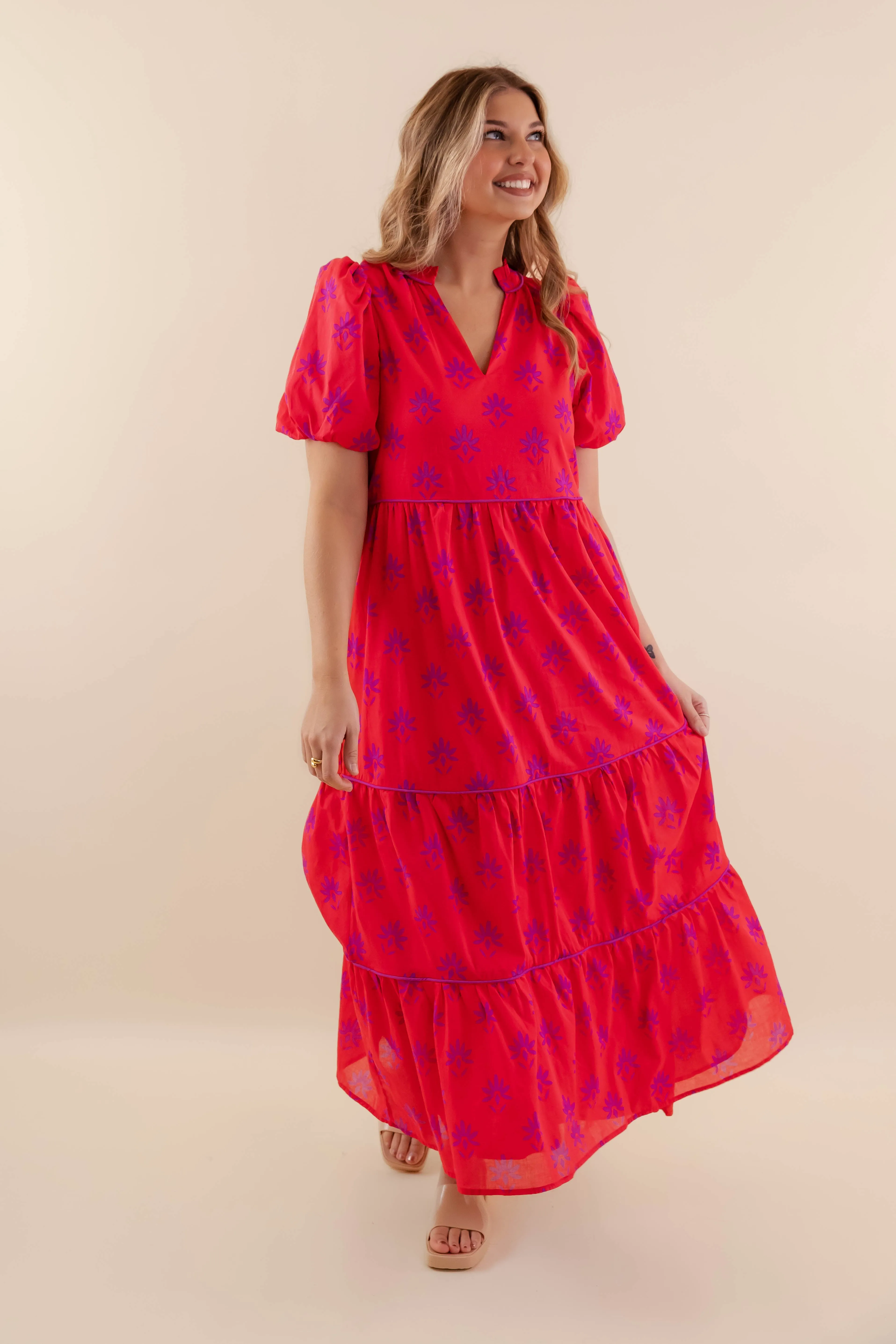 RESTOCK: Love Letters To You Maxi Dress Weekend Chic