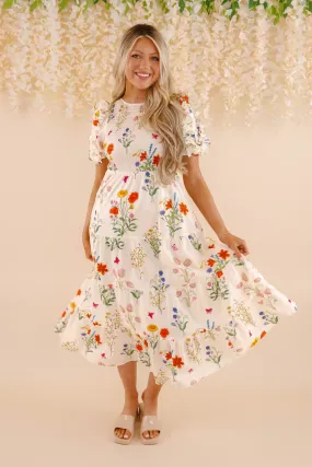 RESTOCK: My Own Experience Midi Dress Fit Base