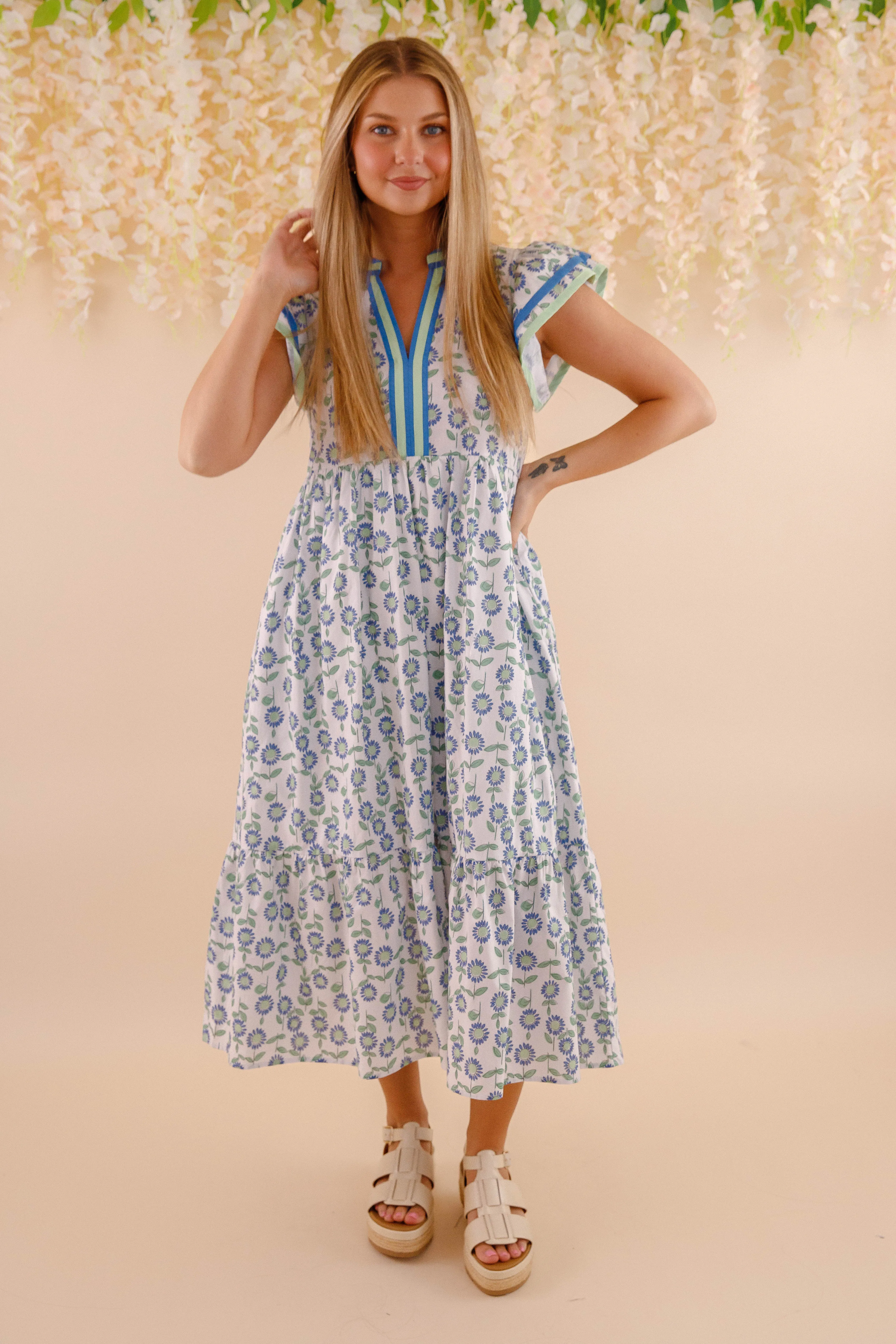 Flattering Layer RESTOCK: Nature's Debut Midi Dress