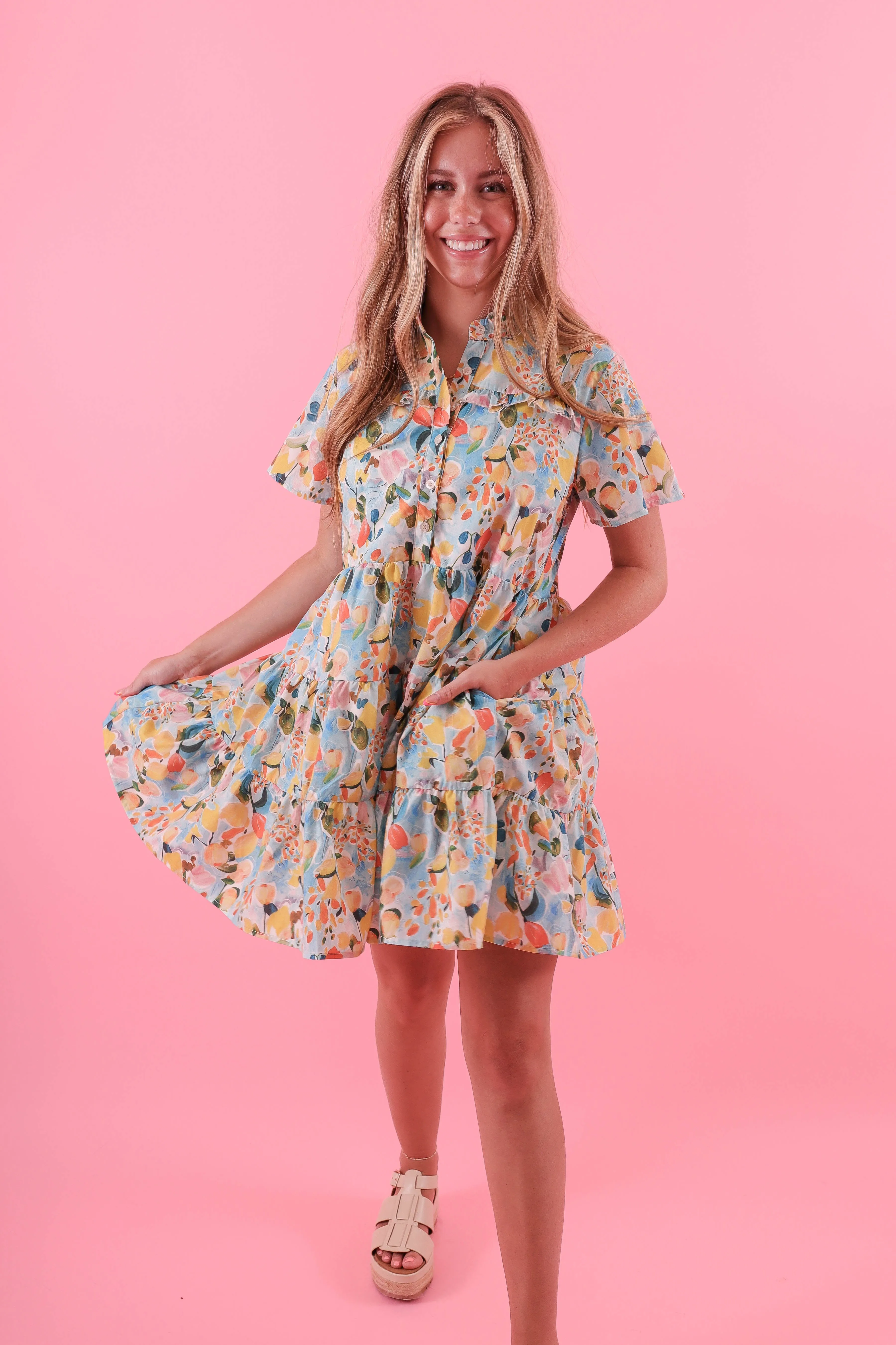 Simple Flow Aura Glow RESTOCK: Saturday Market Dress