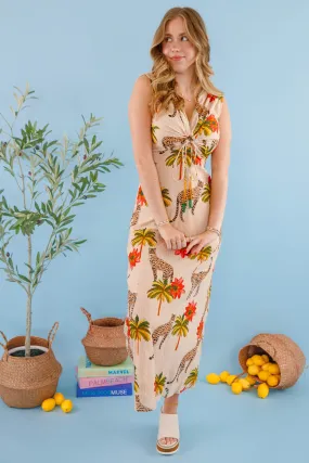 Soft Fabric My Summer Safari Midi Dress
