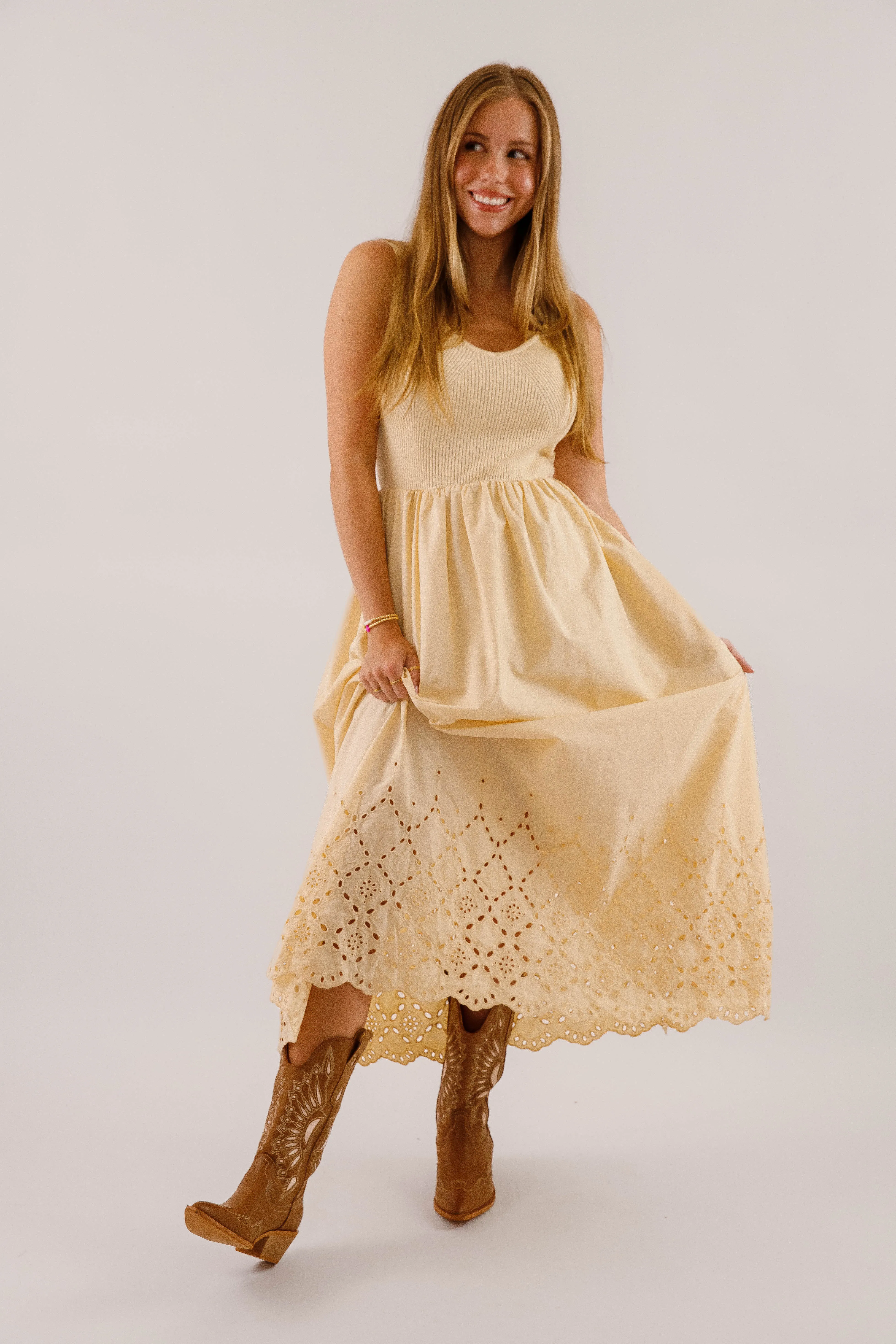 Warm Touch Gentle Fit Right Here Midi Dress