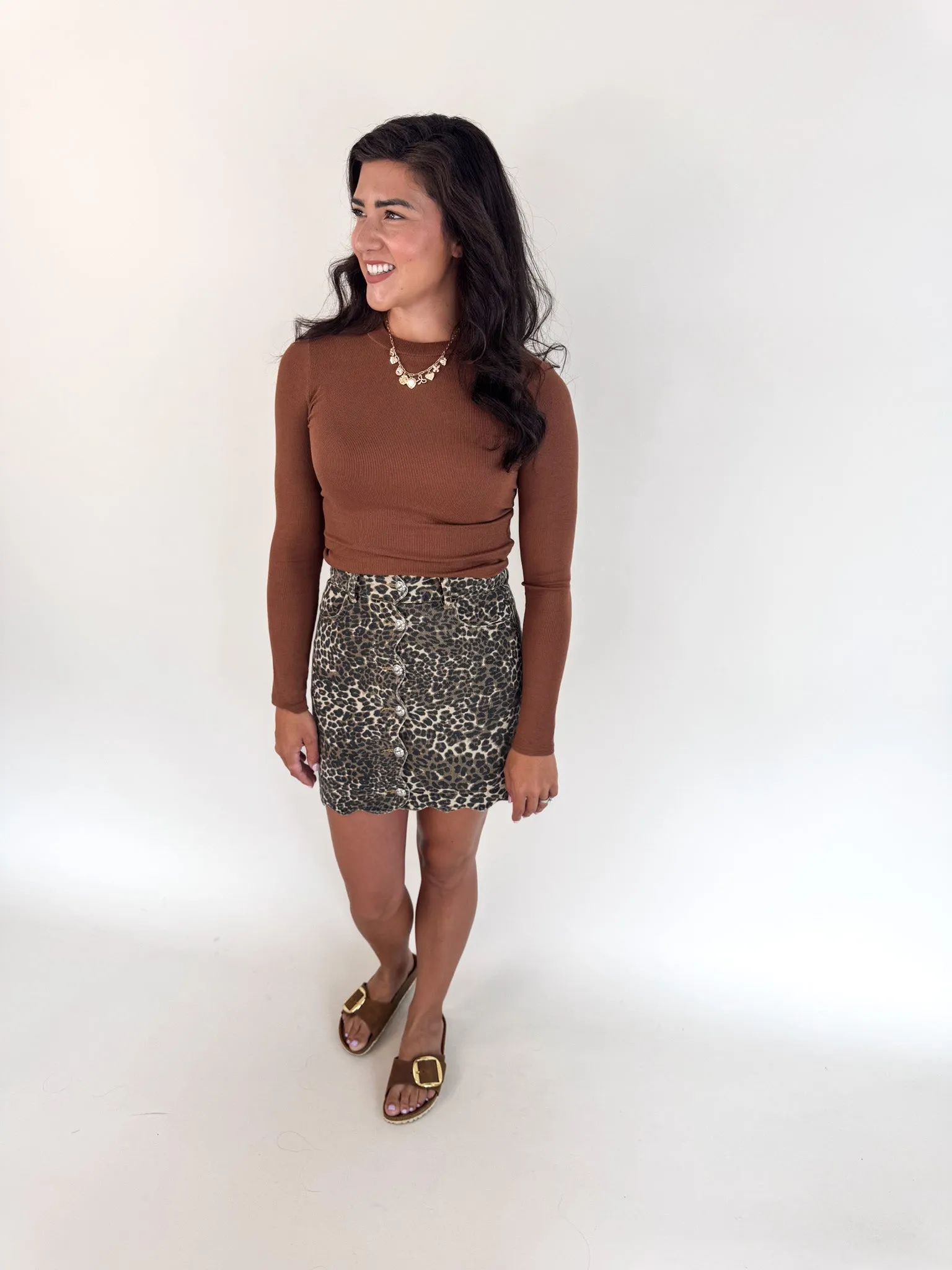 Ronan Crewneck Long-sleeve Top Actor Keychain