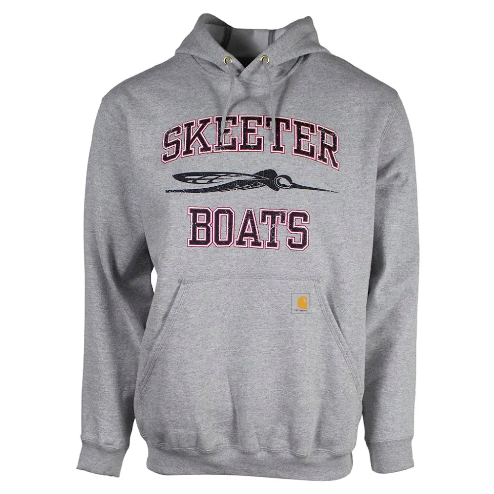 Skeeter Carhartt Hoodie - Grey Odor Resistant Technology