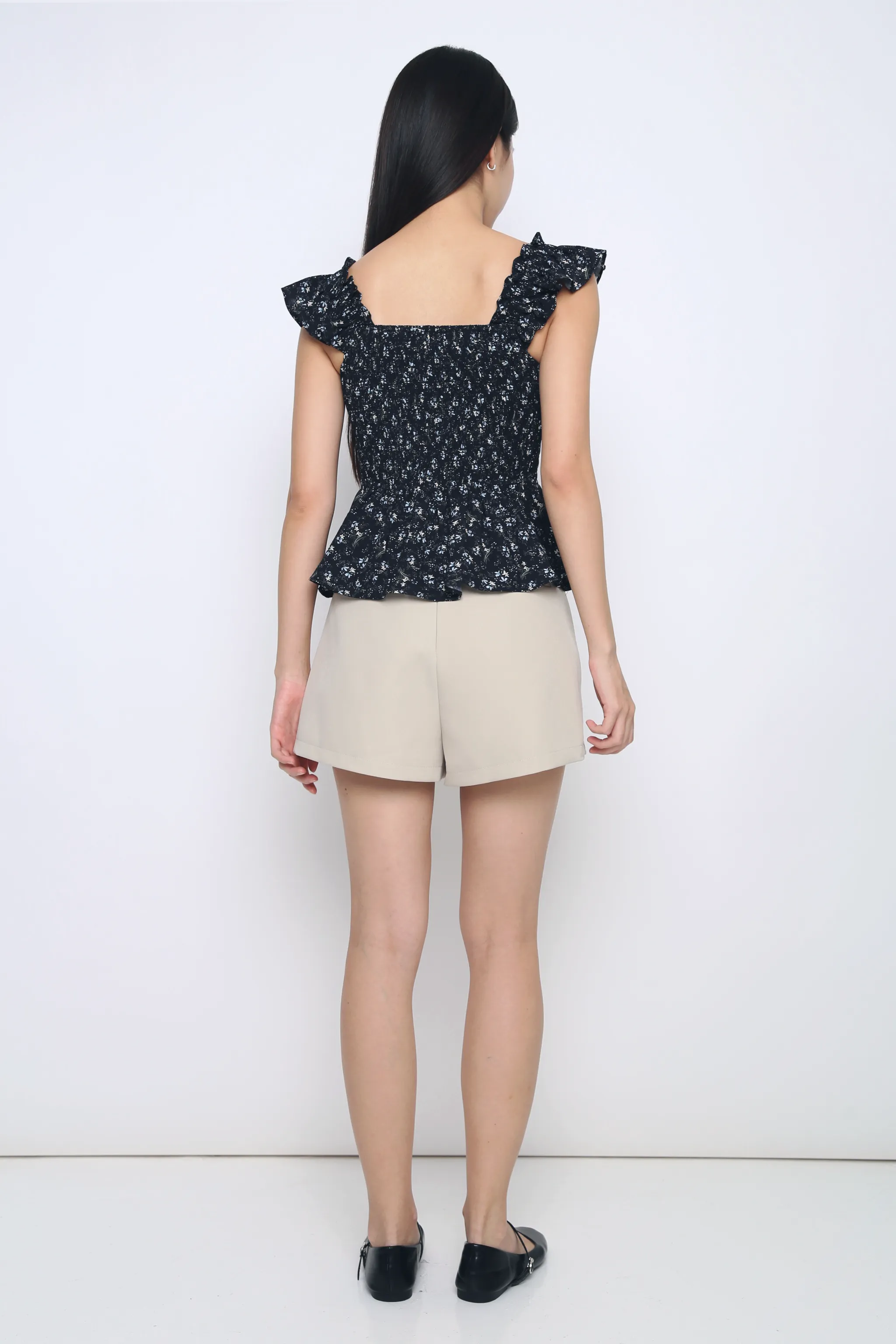 Rosa 2-Way Corset Top Black (Restock) Stain Resistant Treatment LowProfileDesign