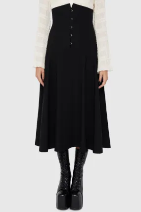 Heritage Inspired Sable Hex Skirt