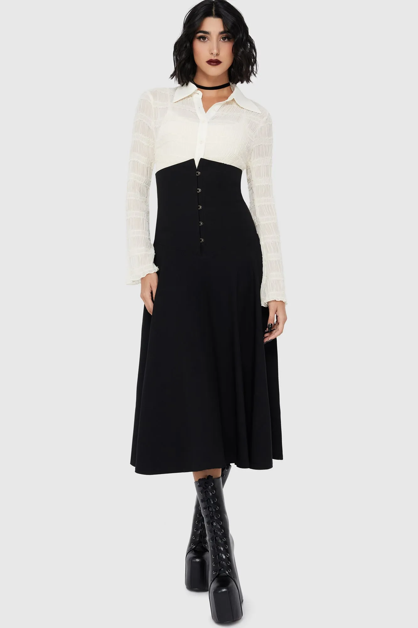 Sable Hex Skirt Matching Belt