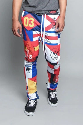 Sailing Flag Track Pants ReinforcedBeltLoops