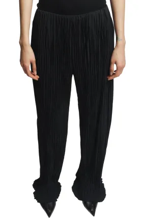 Easy Fit Saint Art Hendrix Pleated Pant in Black