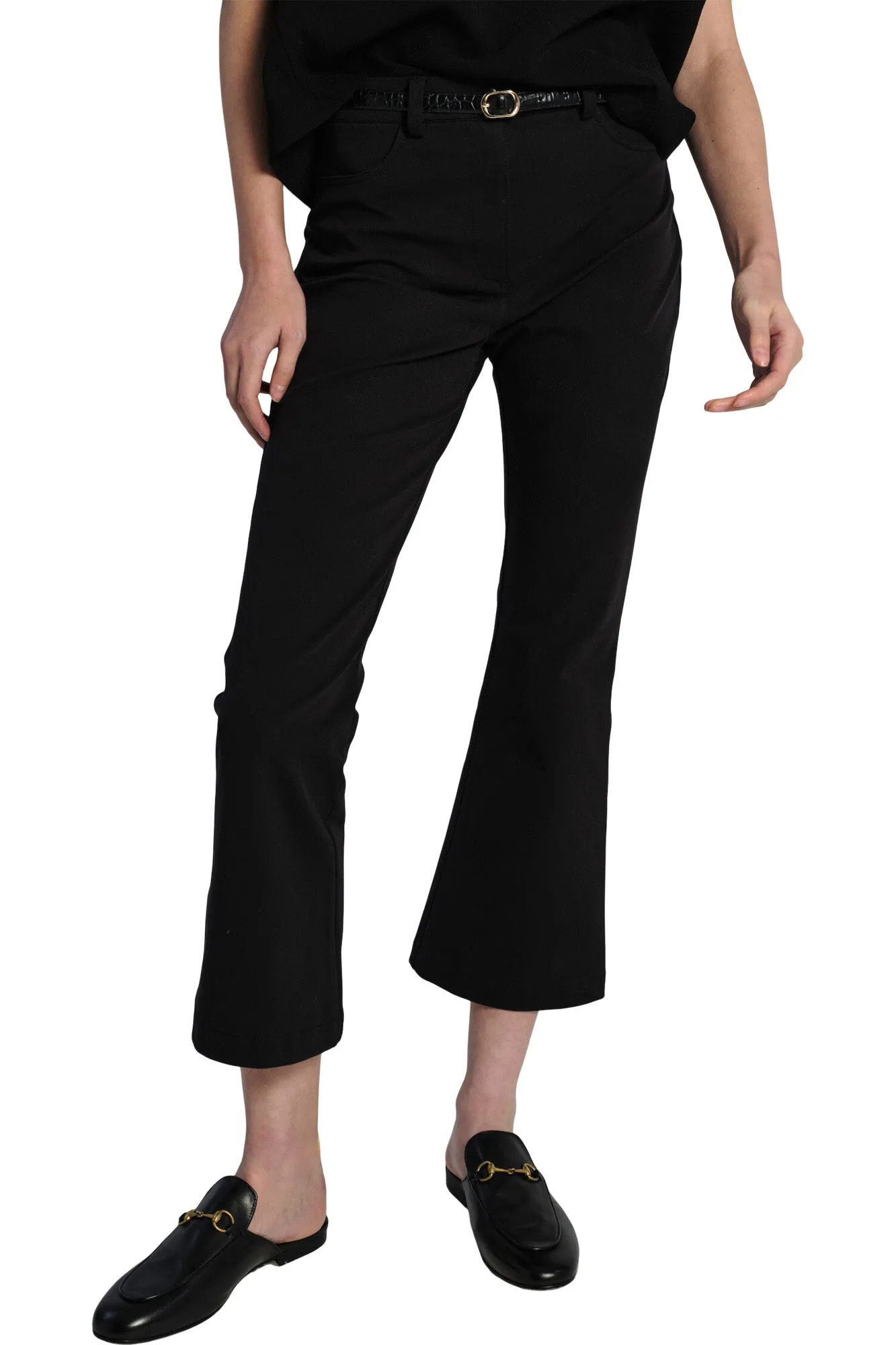 Saint Art Preston Pants in Black Street Active Fit Comfort