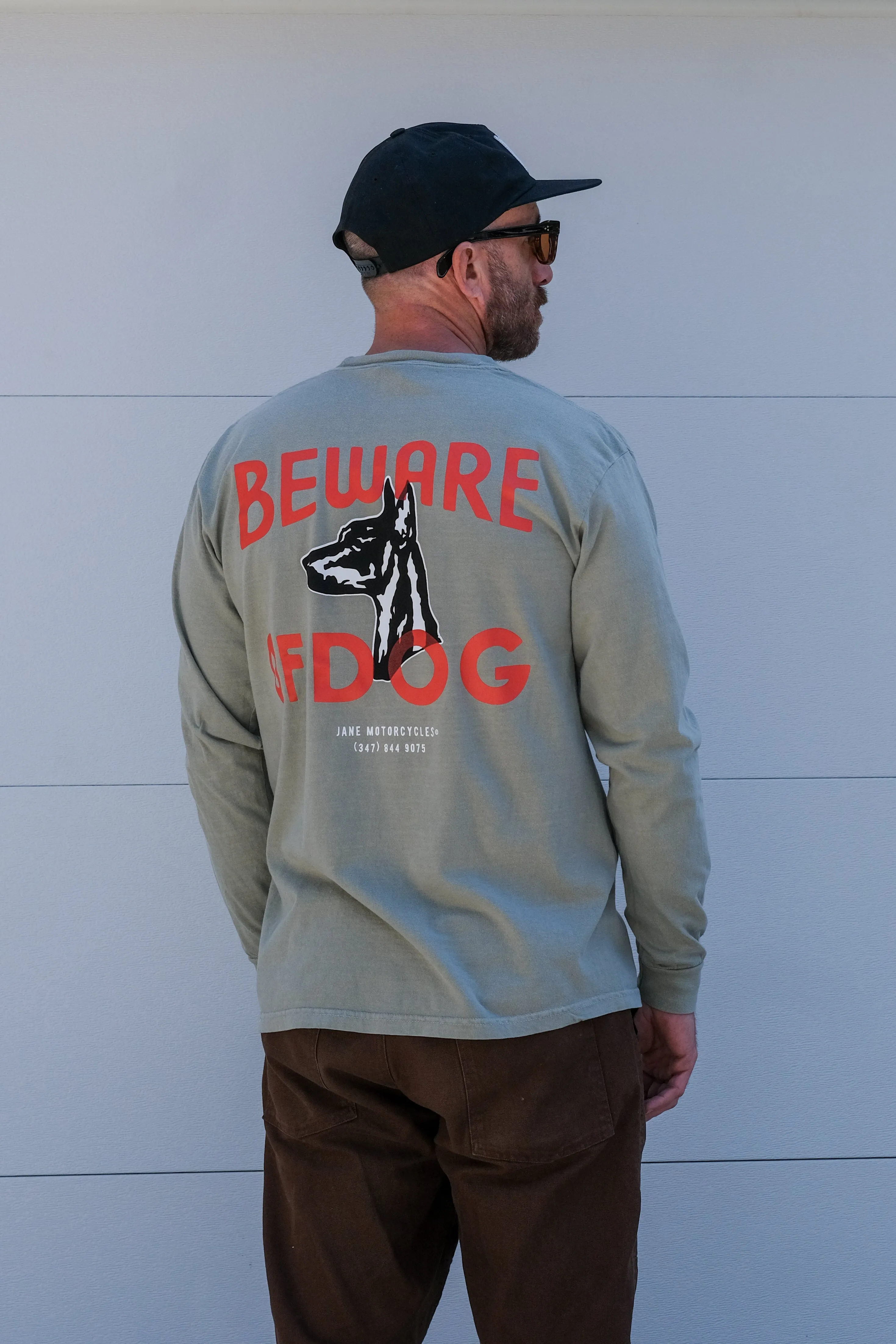 Fashion-Forward Look SAINT NICHOLAS LONG SLEEVE T-SHIRT - SAND