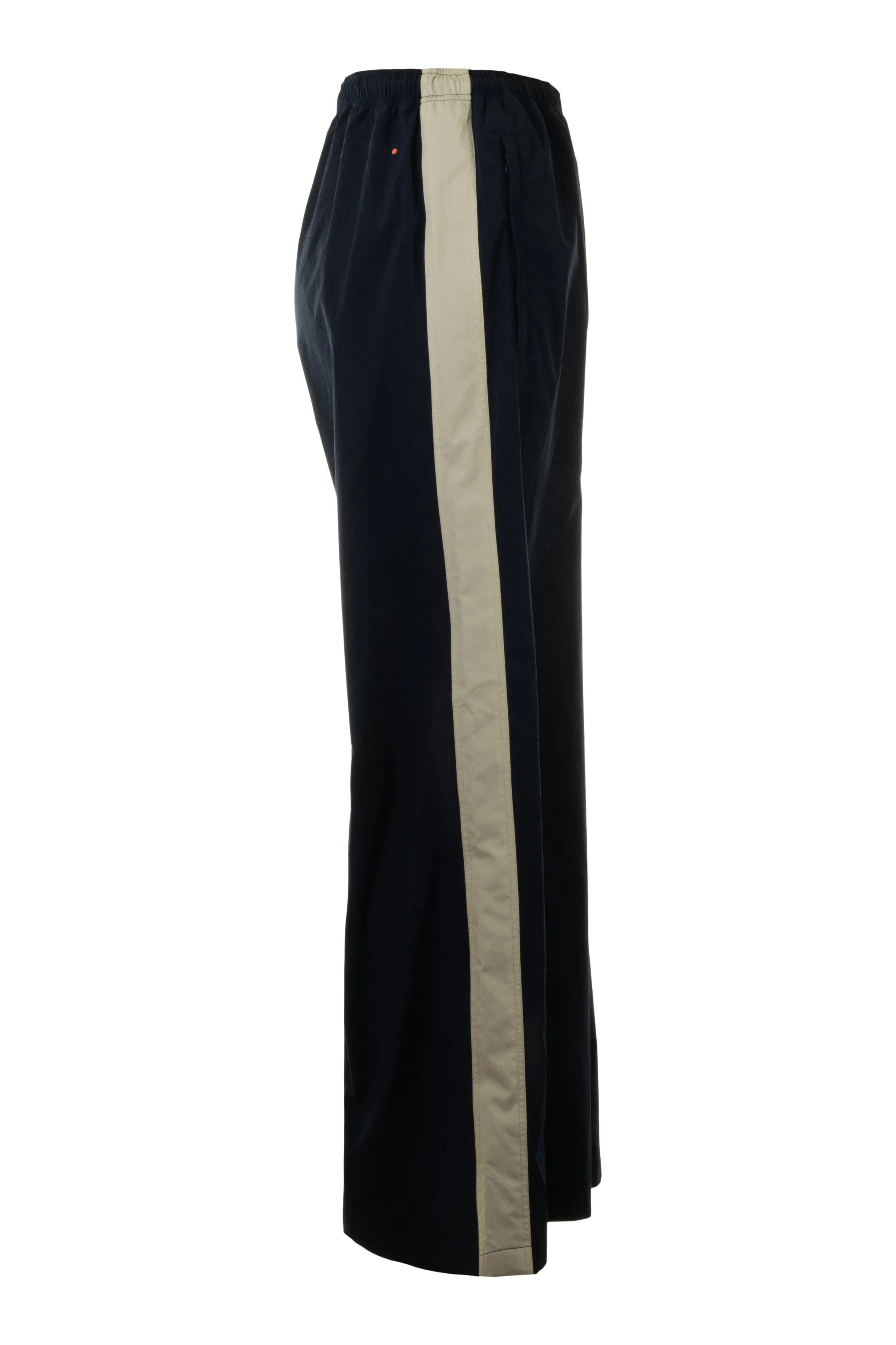 Comfy Material Save The Duck Yenna Pants in Navy Blue - Rainy Beige