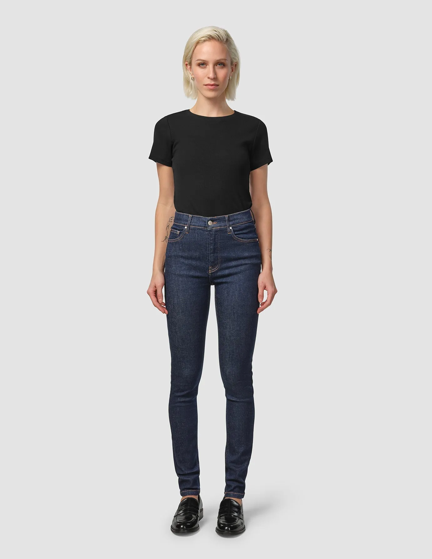 Utility Ready Sculpt Jeans Slim Dark Blue
