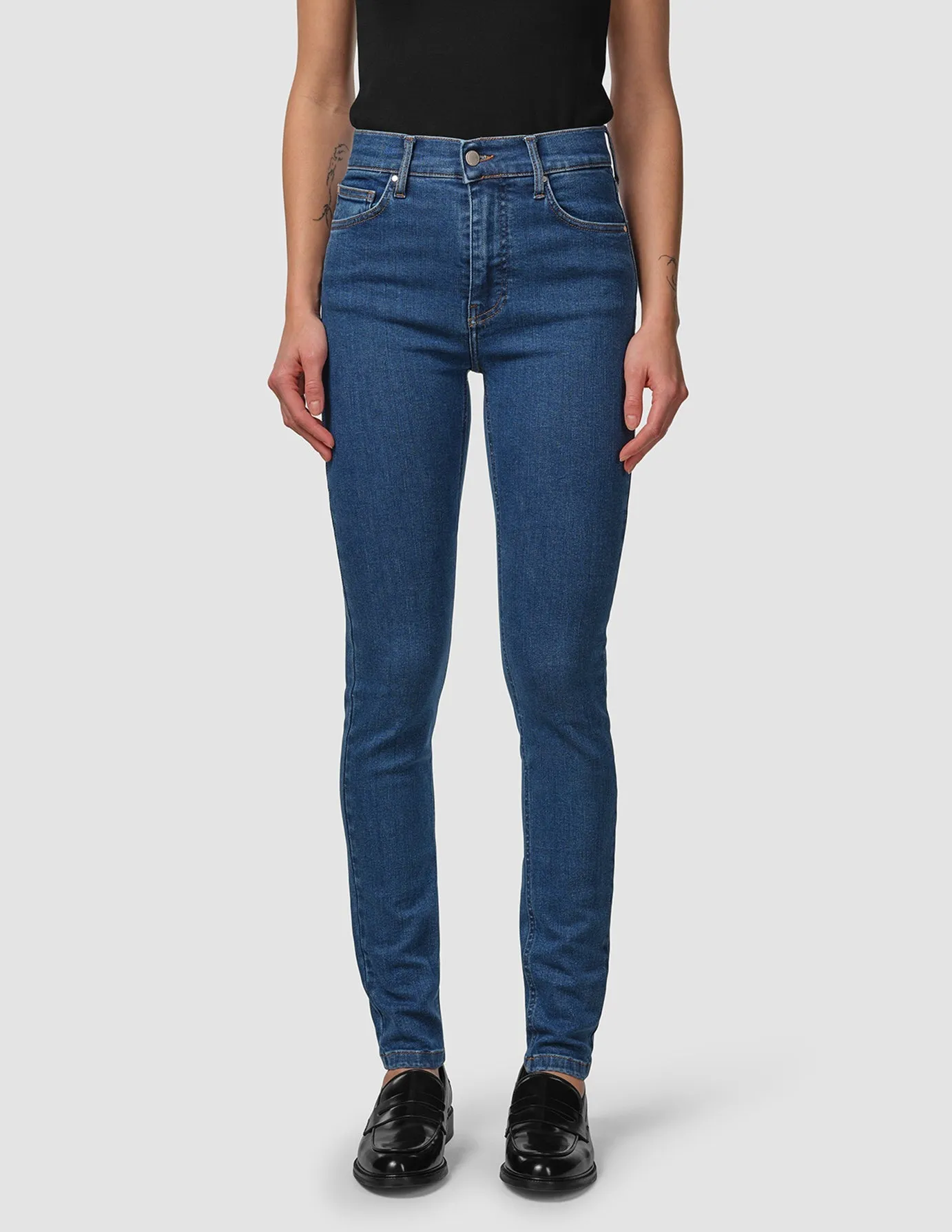 Flexible Performance Wear Sculpt Jeans Slim Medium Blue