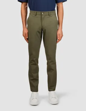 Commuter Fit Essential Pants Regular Remote Green Melange