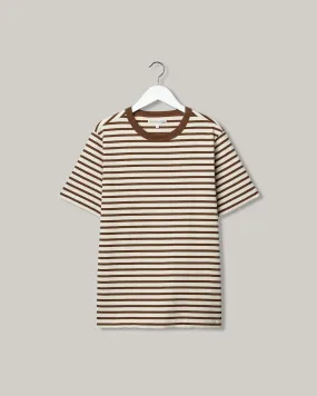 SeamlessConstruction homecoming MERZ B SCHWANEN CLASSIC T-SHIRT 2M14 - NUT/ NATURE